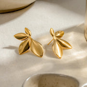 Classic Elegance: 18K Gold Plated Earrings